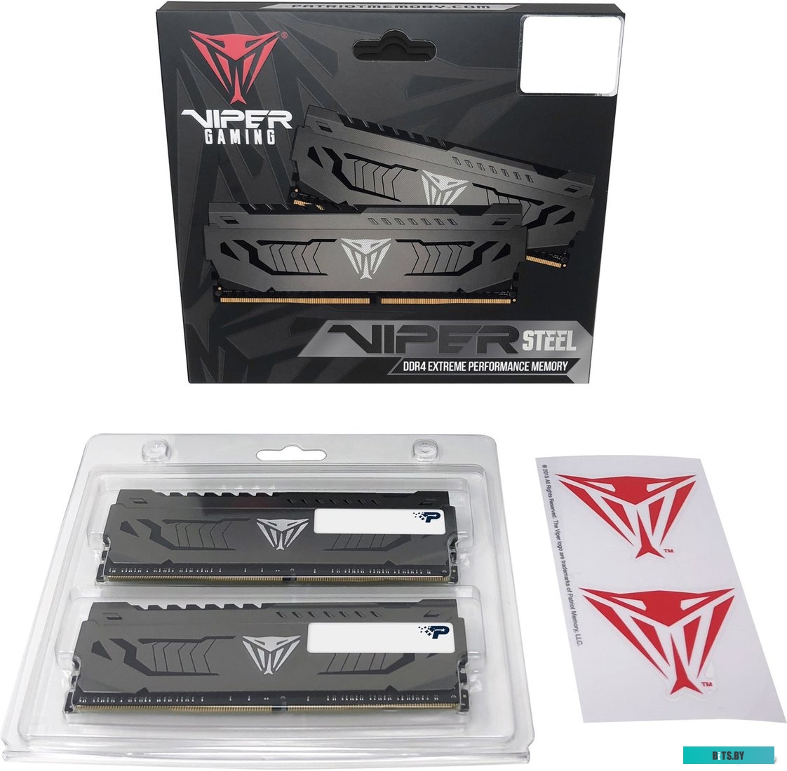 Оперативная память Patriot Viper Steel 2x32GB DDR4 PC4-28800 PVS464G360C8K