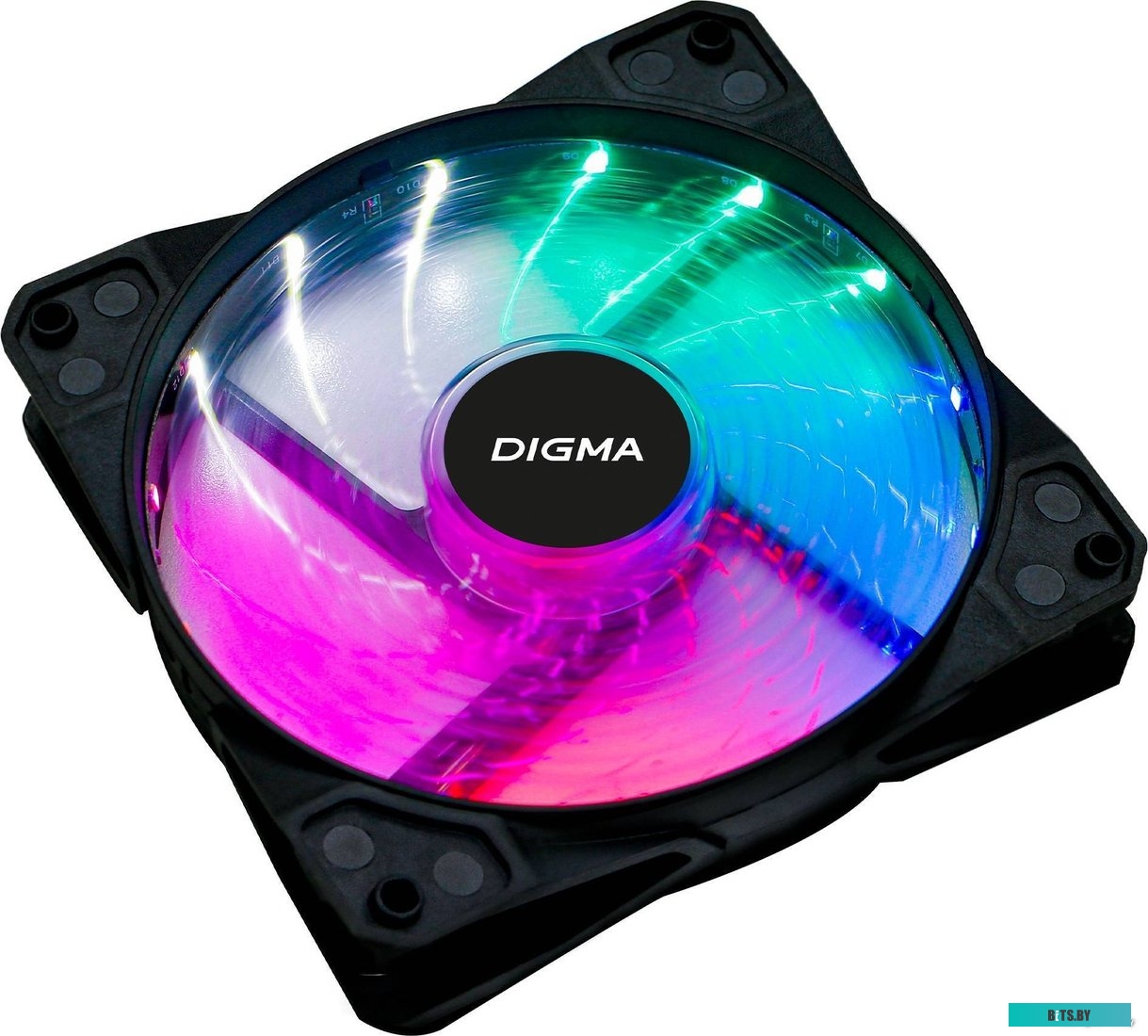 Вентилятор охлаждения Digma DFAN-FRGB2 100051129064