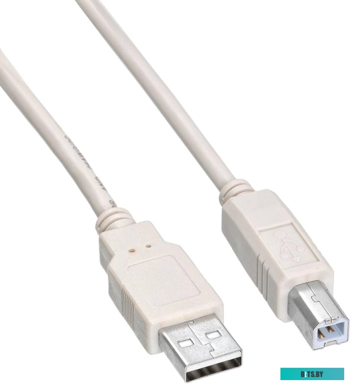 Кабель Buro USB2.0-AM/BM 1.8м серый