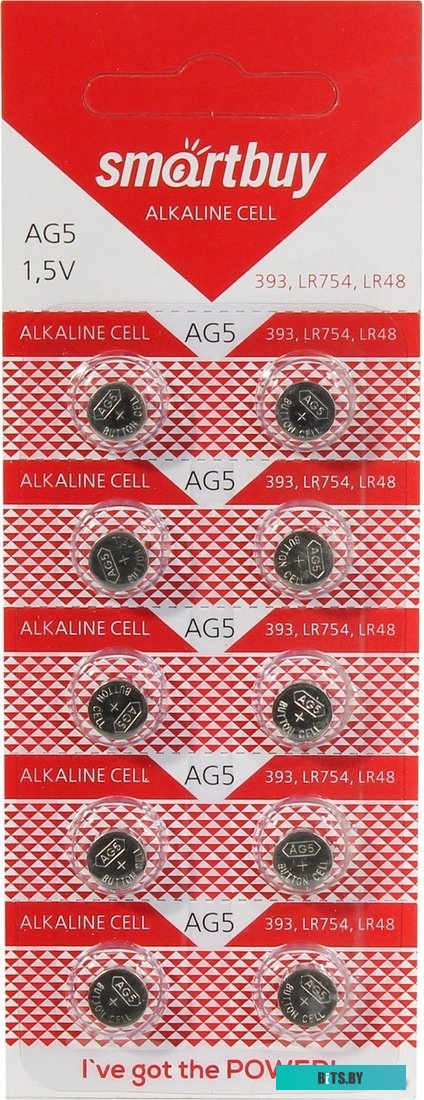 Батарейки SmartBuy Alkaline AG5 10 шт. <SBBB-AG5-10B>