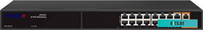 Неуправляемый коммутатор TRASSIR TR-NS11191S-285-16PoE