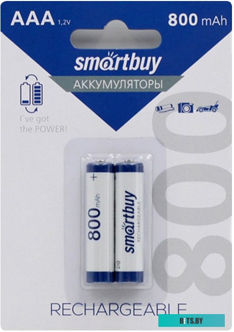 SmartBuy AAA/2BL 2 шт. 800mAh SBBR-3A02BL800
