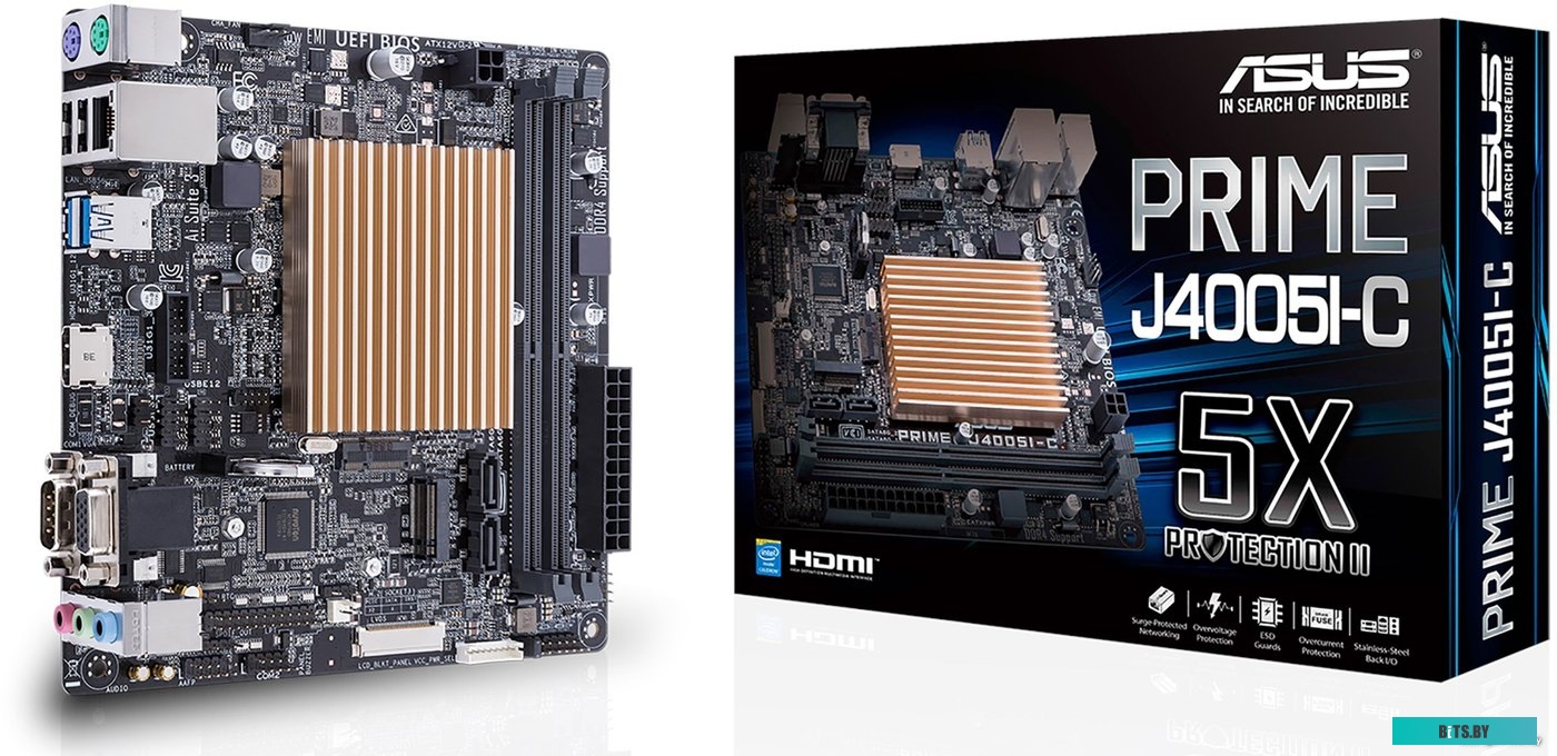 Материнская плата Asus Prime J4005I-C