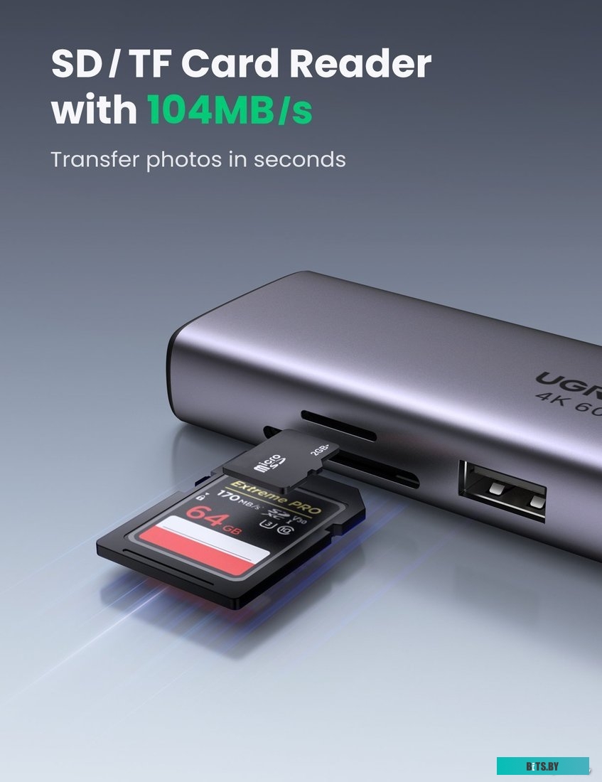 Док-станция Ugreen CM512 60515