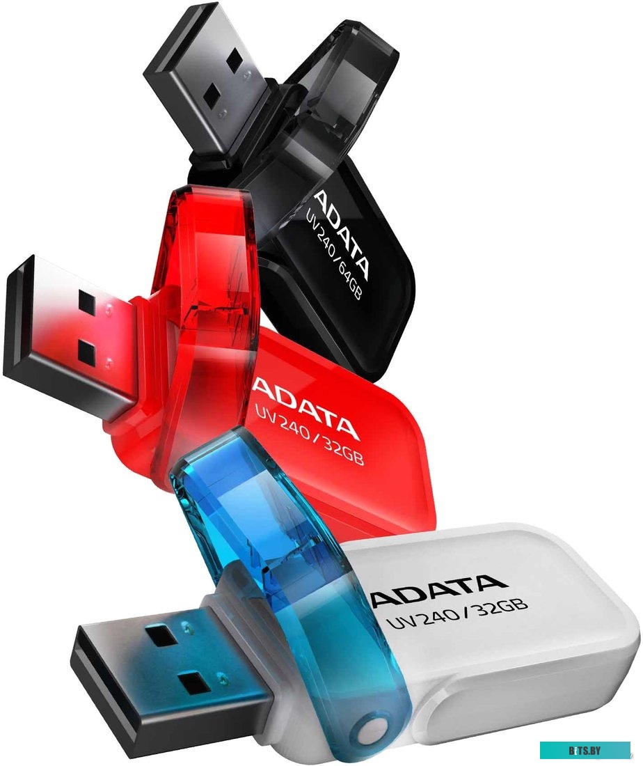 USB накопитель (Флешка) ADATA UV240 64GB (черный) <AUV240-64G-RBK>