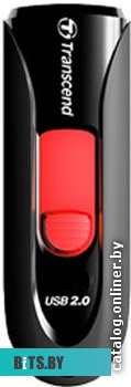 USB накопитель (Флешка) Transcend JetFlash 590 16GB (TS16GJF590K)