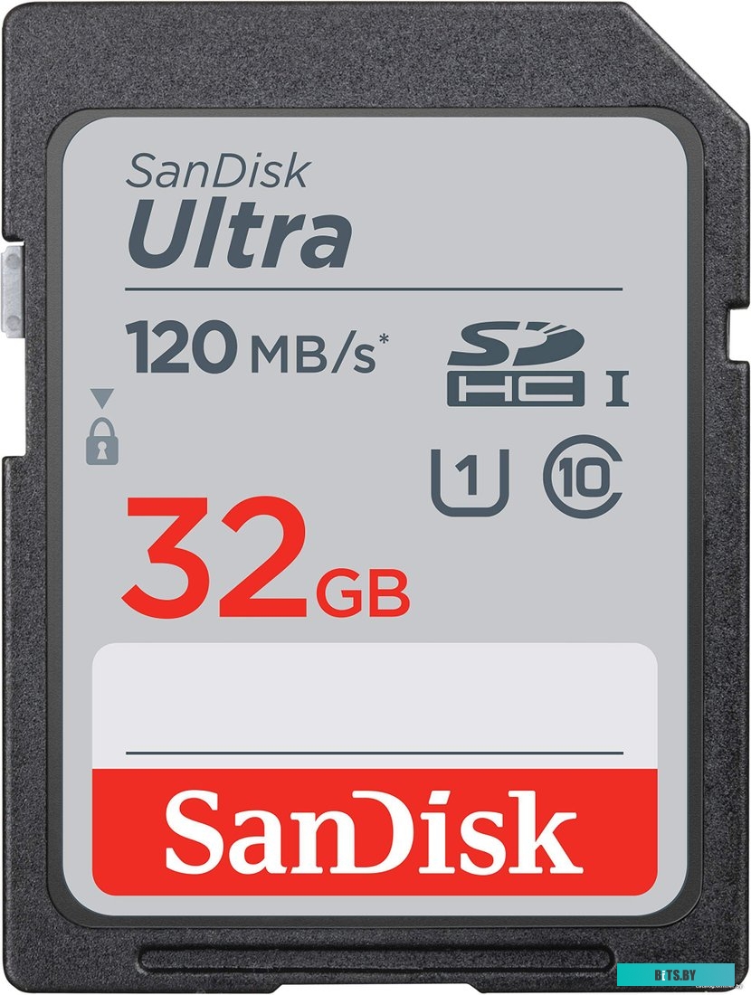 Карта памяти SanDisk Ultra SDHC SDSDUN4-032G-GN6IN 32GB