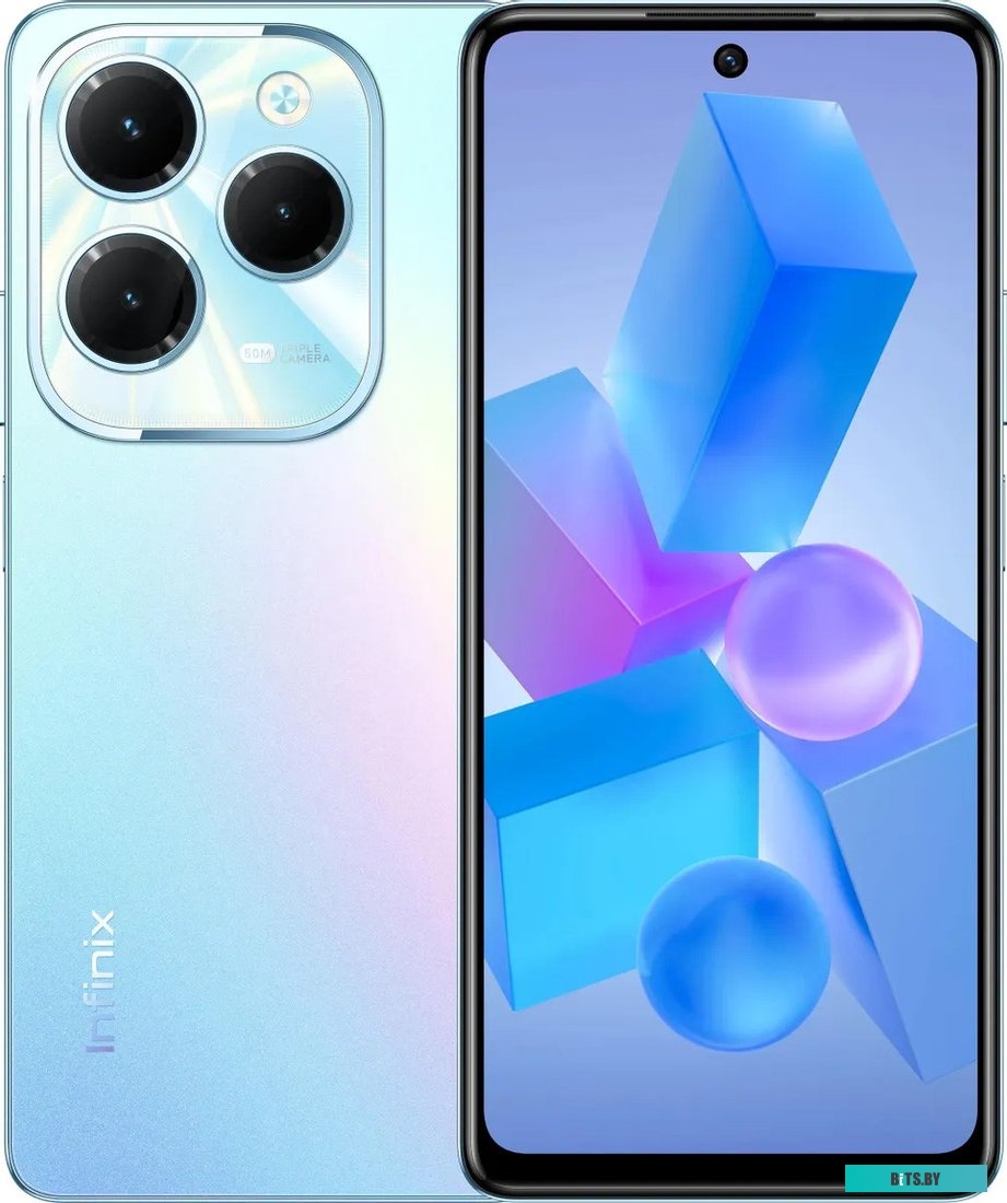 10050008 Смартфон INFINIX HOT 40 8/256Gb,  X6836,  голубой