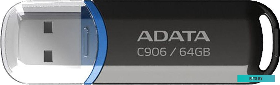 USB накопитель (Флешка) ADATA C906 64GB (черный) <AC906-64G-RBK>