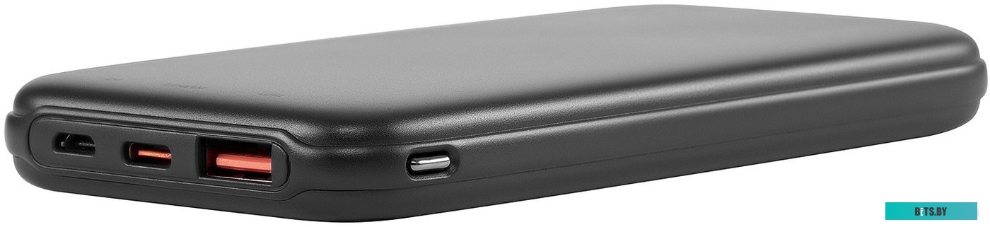 DGPF10B22PBK Мобильный аккумулятор Digma DGPF10B 10000mAh QC3.0/PD3.0 22.5W 3A USB-A/USB-C черный (DGPF10B22PBK)