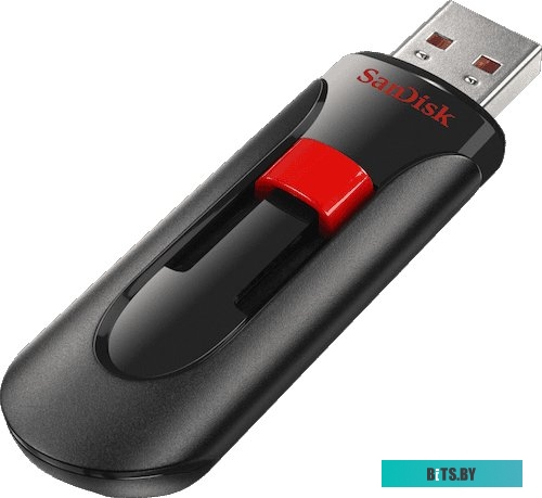 USB накопитель (Флешка) Sandisk Cruzer Glide 16GB Black [SDCZ600-016G-G35]