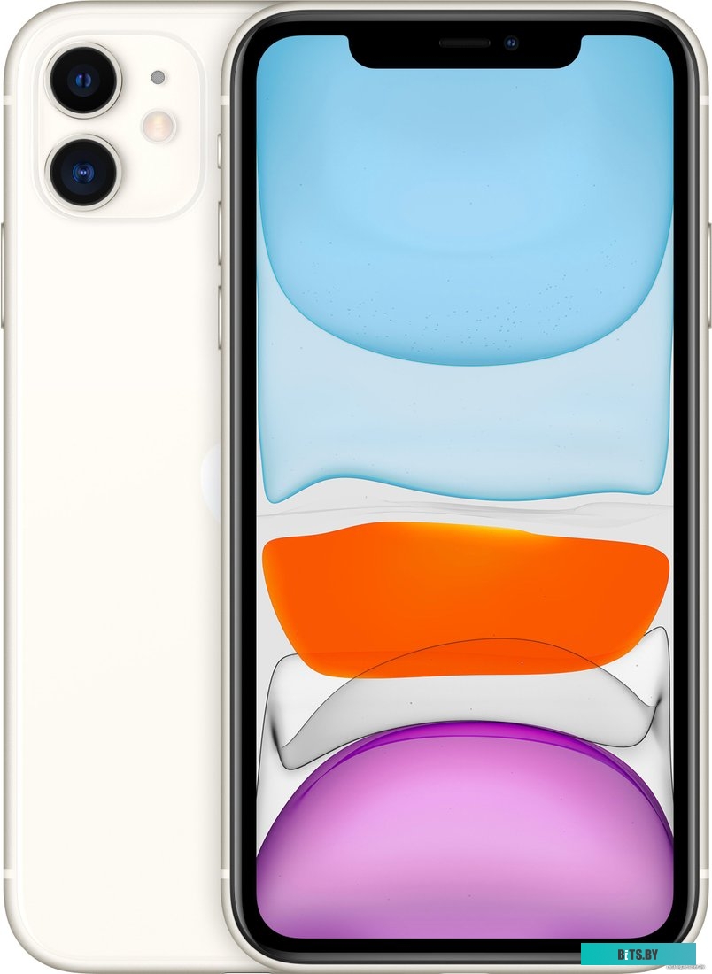 MHDJ3LZ/A Смартфон Apple iPhone 11 128Gb,  A2221,  белый