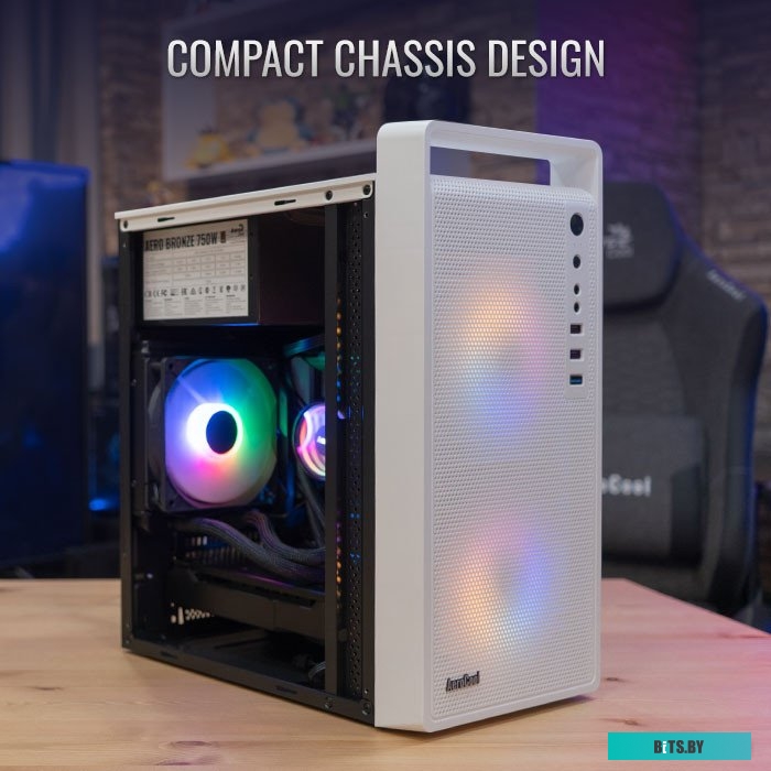 Корпус AeroCool CS-109-S-WT-v1