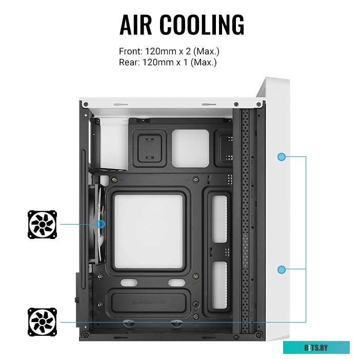 Корпус AeroCool CS-109-S-WT-v1