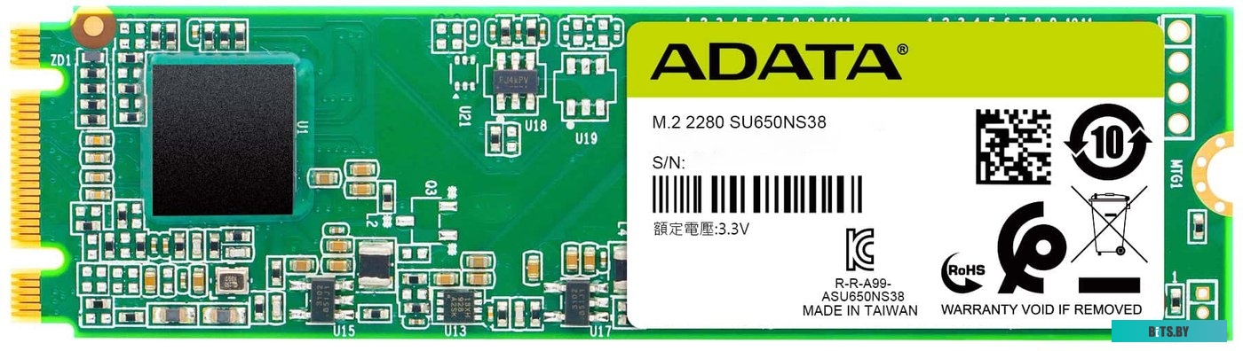 SSD Накопитель ADATA Ultimate SU650 480GB ASU650NS38-480GT-C