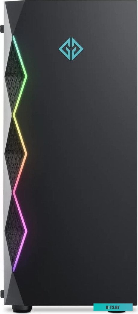 Корпус GMNG OGC-G110 черный без БП ATX 5x120mm 2xUSB2.0 1xUSB3.0 audio bott PSU