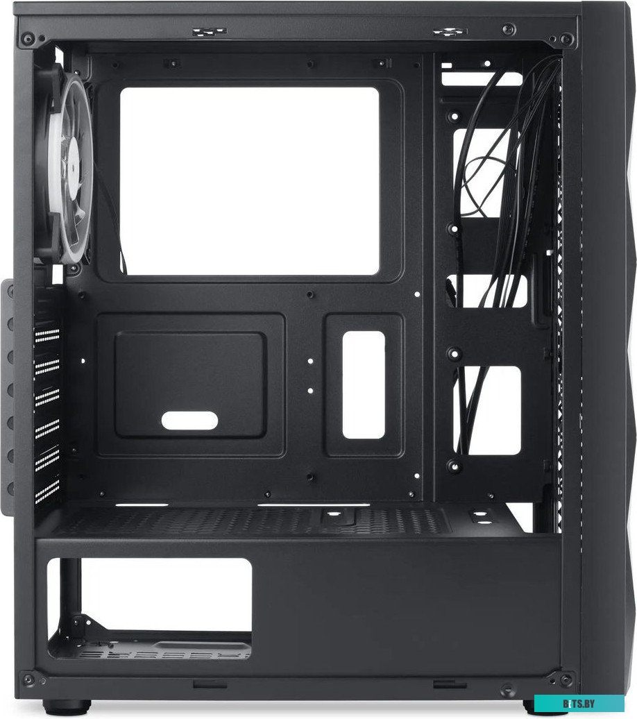 Корпус GMNG OGC-G110 черный без БП ATX 5x120mm 2xUSB2.0 1xUSB3.0 audio bott PSU