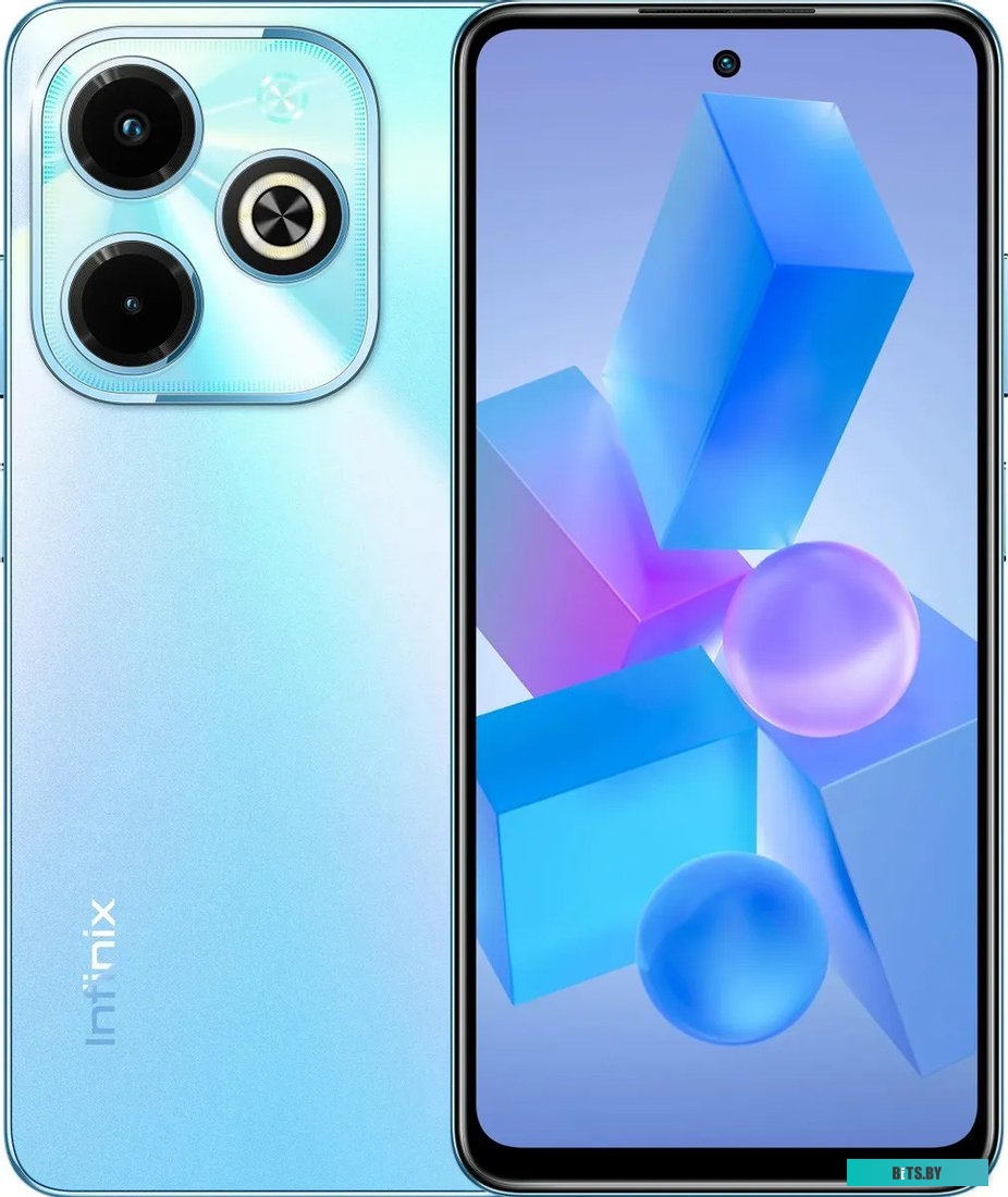 10049759 Смартфон INFINIX HOT 40i 8/256Gb,  X6528B,  голубой