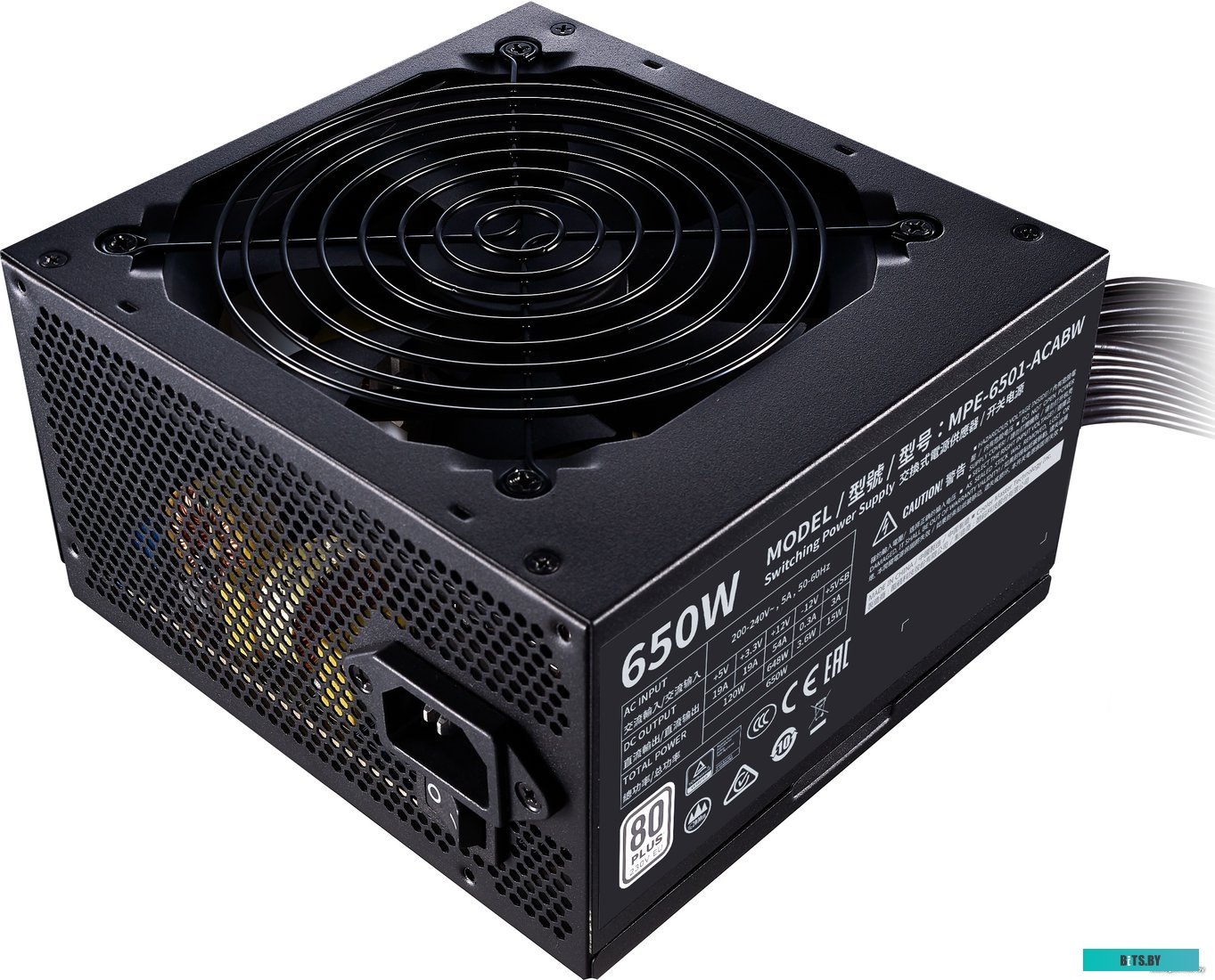 Блок питания Cooler Master MWE 650 White 230V V2 MPE-6501-ACABW-EU