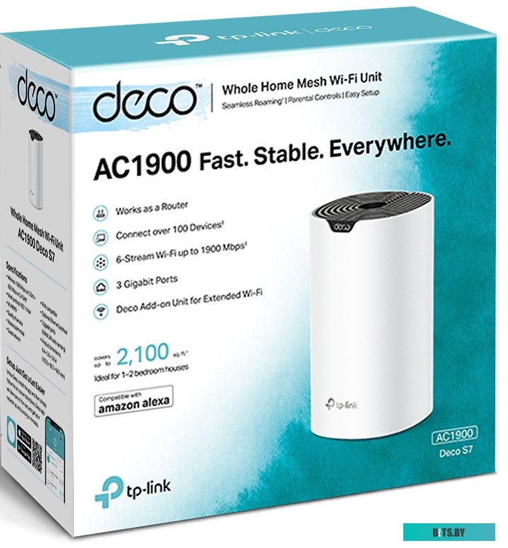 Бесшовный Mesh роутер TP-Link Deco S7(1-pack) AC1900