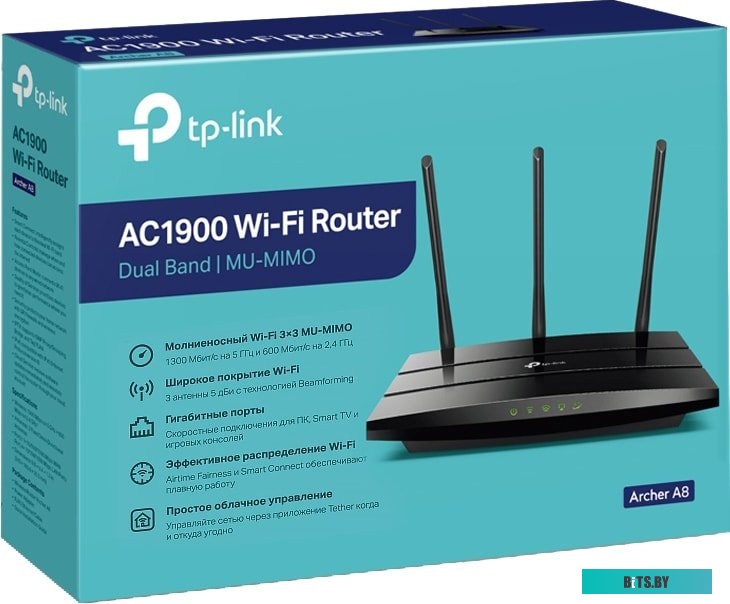 Wi-Fi роутер TP-Link Archer A8