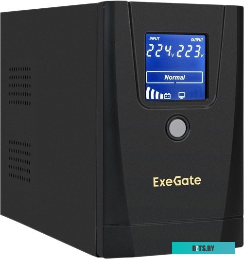 Источник бесперебойного питания ExeGate Power Smart ULB-650.LCD.AVR.1SH.2C13 EX292769