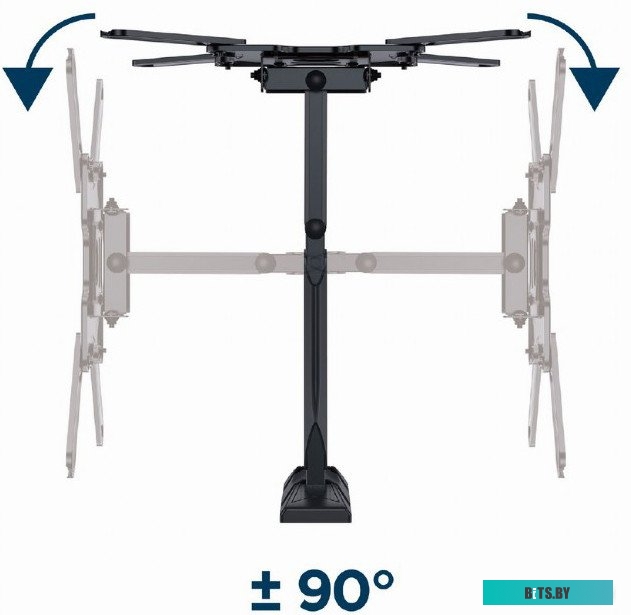 Кронштейн для телевизора Gembird WM-55ST-01