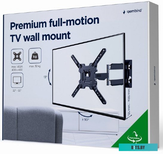 Кронштейн для телевизора Gembird WM-55ST-01