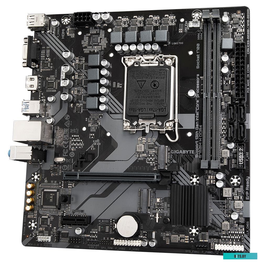 Материнская плата Gigabyte B760M H DDR4 rev. 1.0