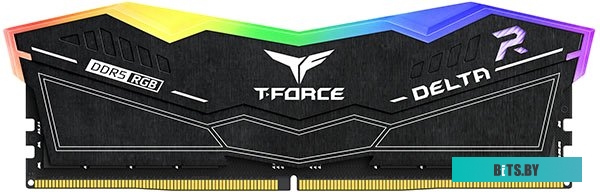 Оперативная память 32Gb Team T-Force Delta RGB Black FF3D532G6000HC38ADC01, DDR V, PC-48000, 6000MHz, kit 2x16Gb