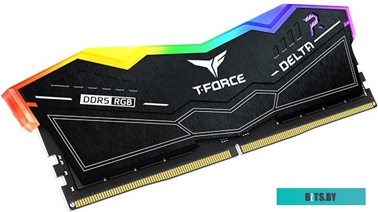 Оперативная память 32Gb Team T-Force Delta RGB Black FF3D532G6000HC38ADC01, DDR V, PC-48000, 6000MHz, kit 2x16Gb