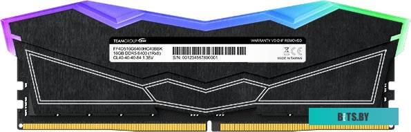 Оперативная память 32Gb Team T-Force Delta RGB Black FF3D532G6000HC38ADC01, DDR V, PC-48000, 6000MHz, kit 2x16Gb
