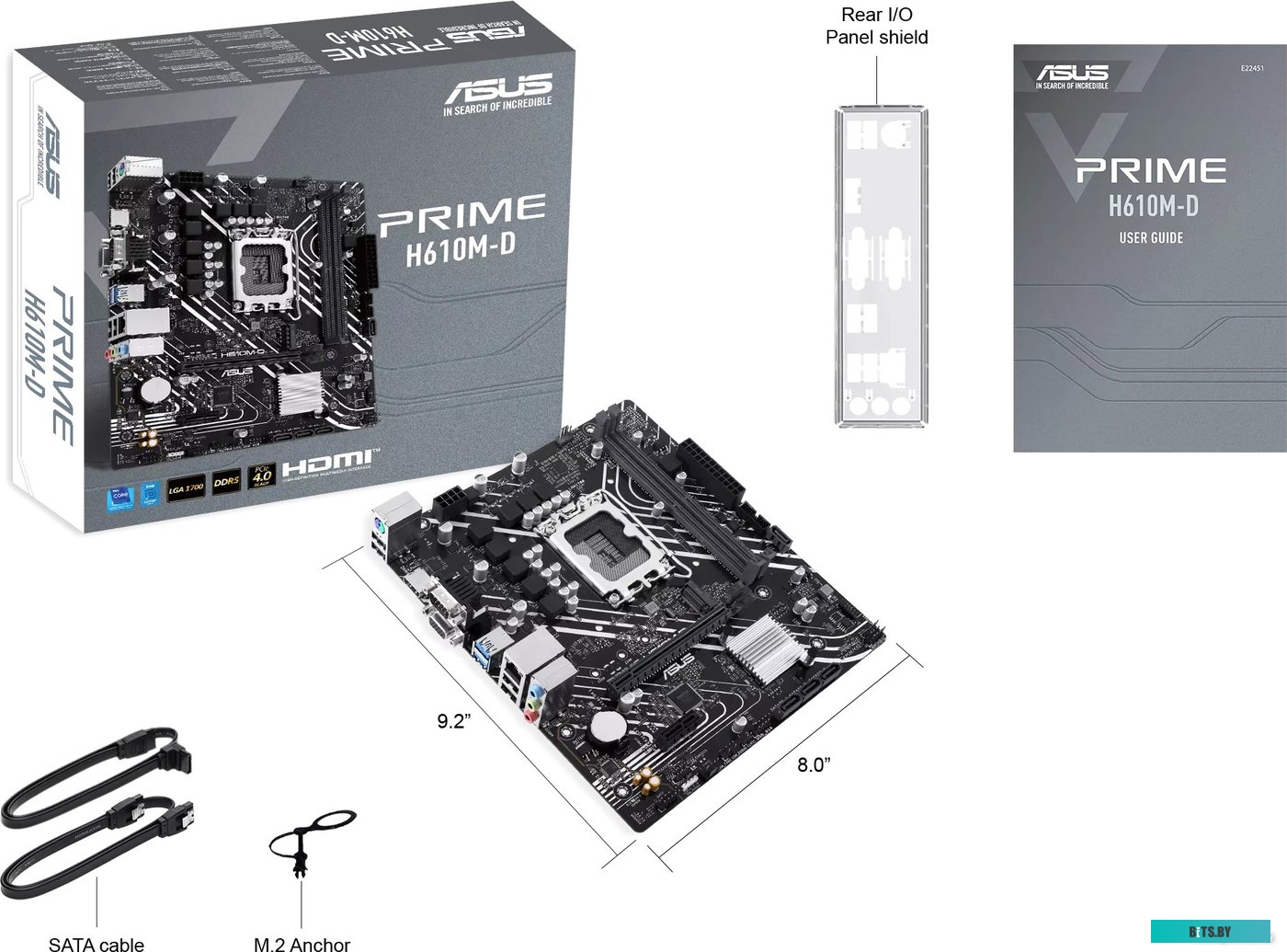 Материнская плата ASUS Prime H610M-D