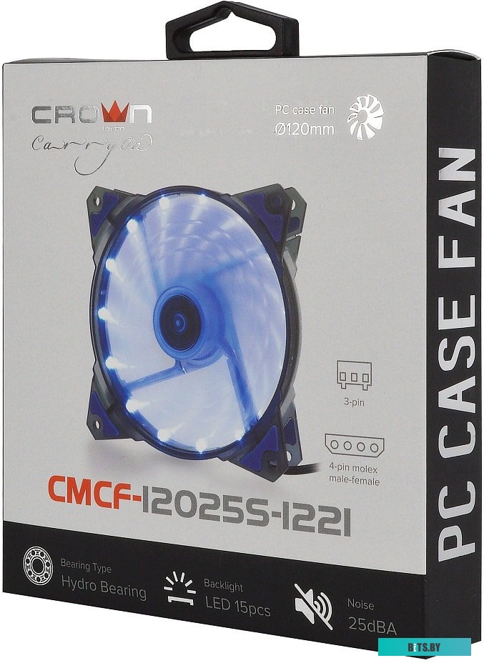 Вентилятор для корпуса Crown CMCF-12025S-1221 CMCF-12025S-1221.