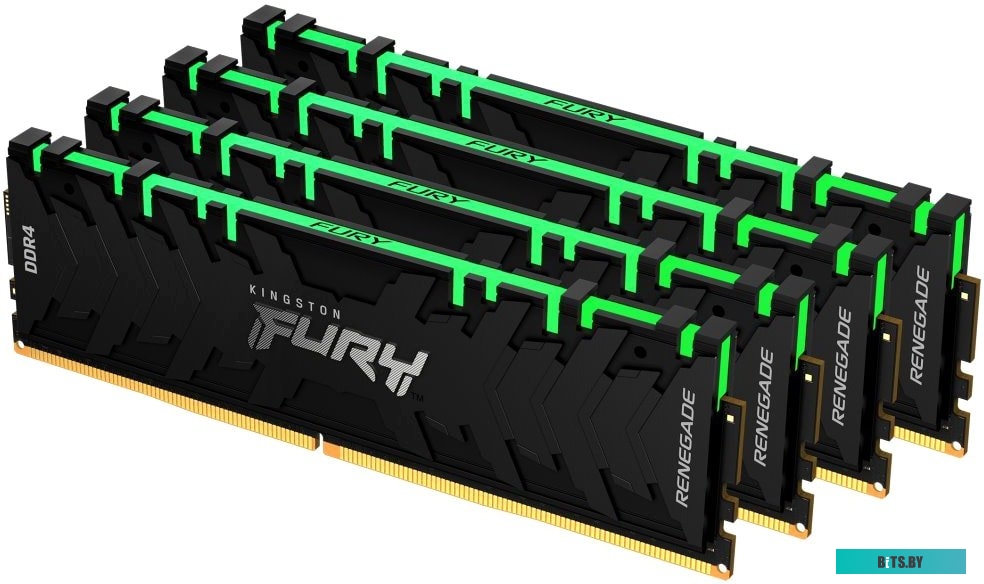 Модуль памяти Kingston FURY Renegade RGB 4x8GB DDR4 PC4-25600 KF432C16RBAK4/32