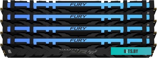 Модуль памяти Kingston FURY Renegade RGB 4x8GB DDR4 PC4-25600 KF432C16RBAK4/32
