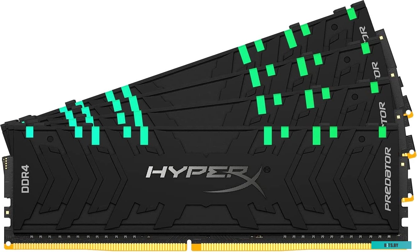 Модуль памяти Kingston FURY Renegade RGB 4x8GB DDR4 PC4-25600 KF432C16RBAK4/32