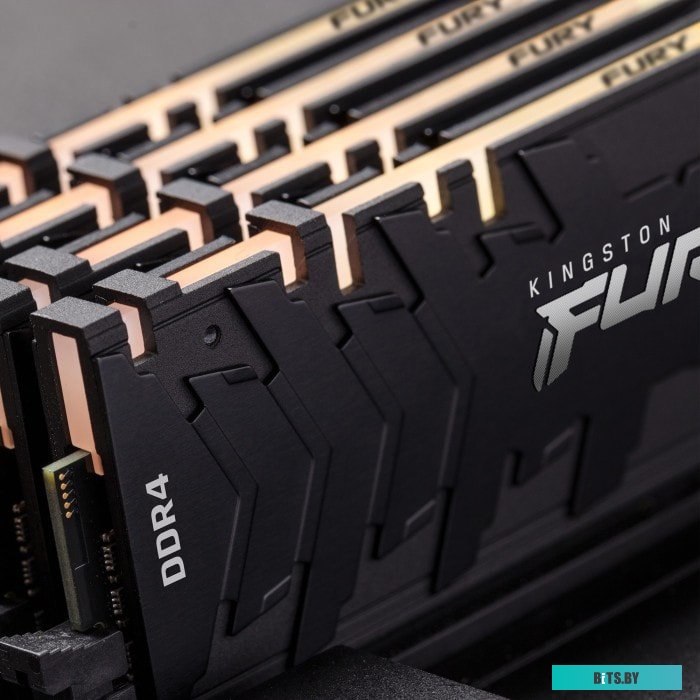 Модуль памяти Kingston FURY Renegade RGB 4x8GB DDR4 PC4-25600 KF432C16RBAK4/32