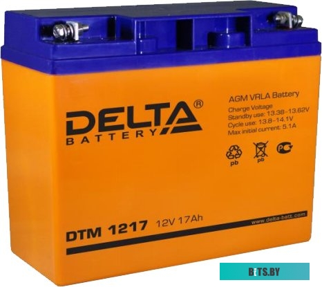 Аккумуляторная батарея Delta DTM 1217