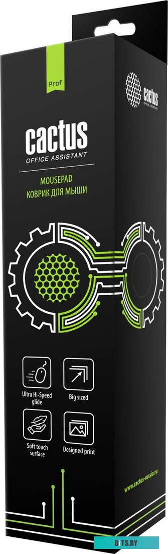 Коврик Cactus Black CS-MP-PRO02ХXL