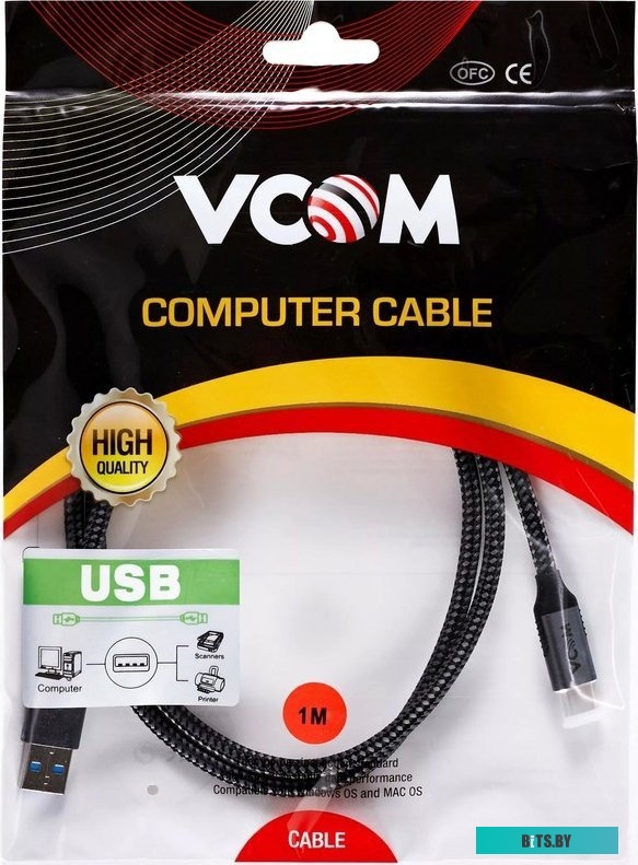 Кабель VCOM CU401M-1M CU401M-1M