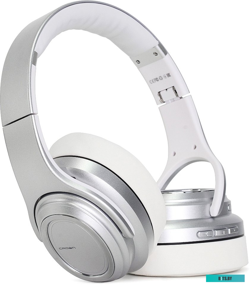 Наушники Беспроводные Crown CMBH-5050 Silver