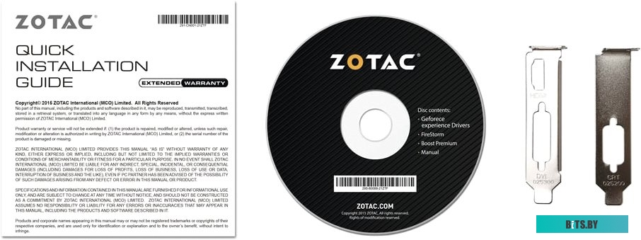 Видеокарта ZOTAC GeForce GT 710 ZT-71310-10L