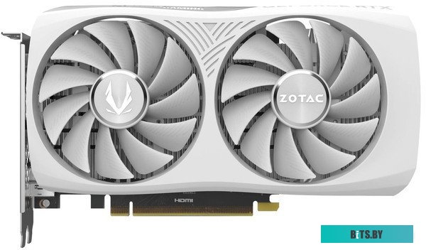 Видеокарта ZOTAC GeForce RTX 4060 8GB Twin Edge OC White Edition ZT-D40600Q-10M