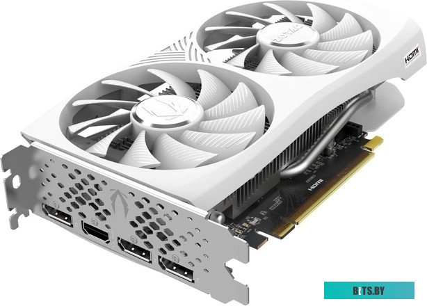 Видеокарта ZOTAC GeForce RTX 4060 8GB Twin Edge OC White Edition ZT-D40600Q-10M