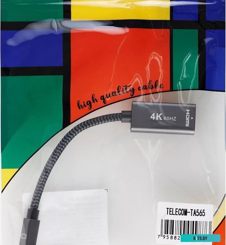 Переходник Telecom TA565 miniDP -> HDMI 0.15м