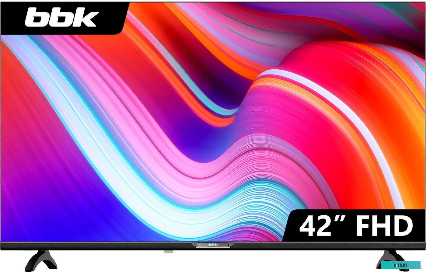 42LEM-1060/FTS2C (B) Телевизор LED BBK 41.5" 42LEM-1060/FTS2C (B) черный FULL HD 60Hz DVB-T2 DVB-C DVB-S2 USB (RUS)