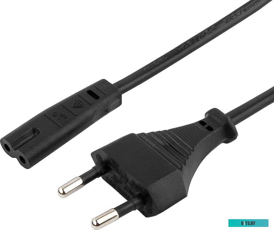Кабель питания Gembird/Cablexpert PC-184/2-1.8М PC-184/2-1.8М