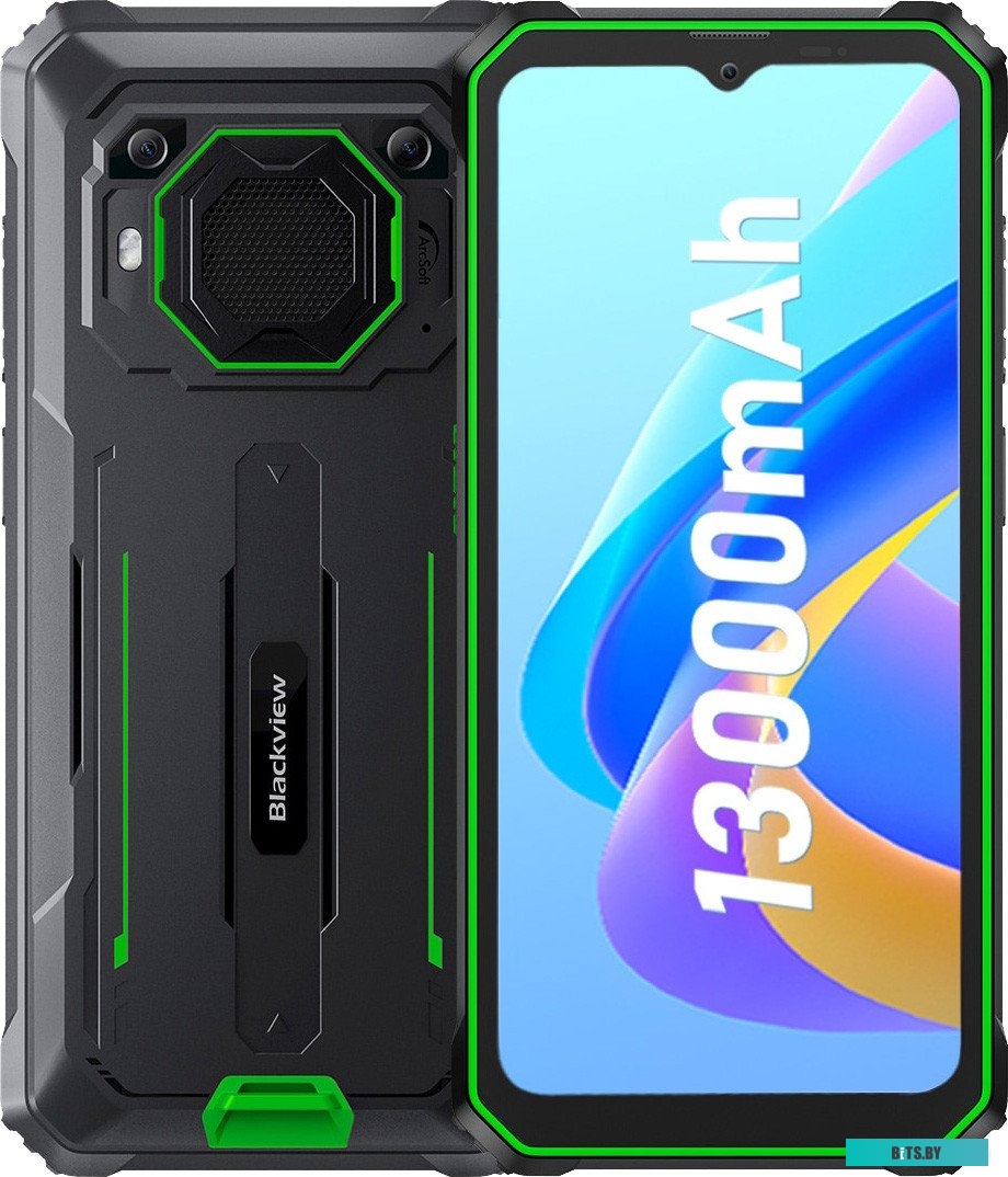 BV6200_6 PRO GREEN Мобильный телефон BV6200 PRO 6/128GB GREEN BLACKVIEW