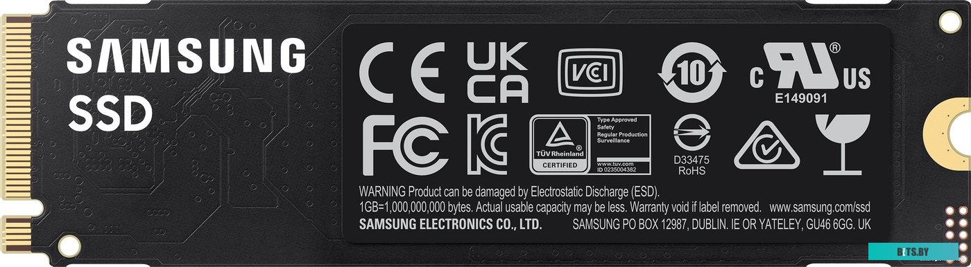 Внутренний твердотельный накопитель Samsung 990 Evo MZ-V9E2T0BW